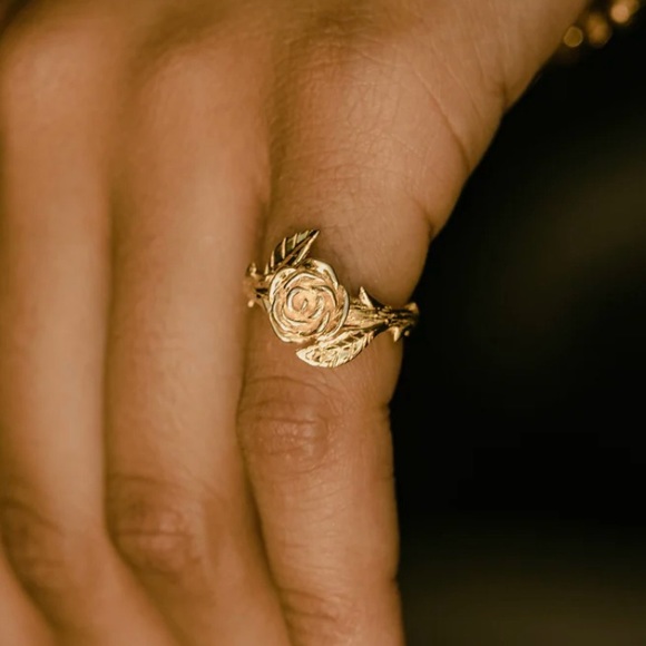 Etah Love Rosy Disposition Pinky Ring - Picture 4 of 5